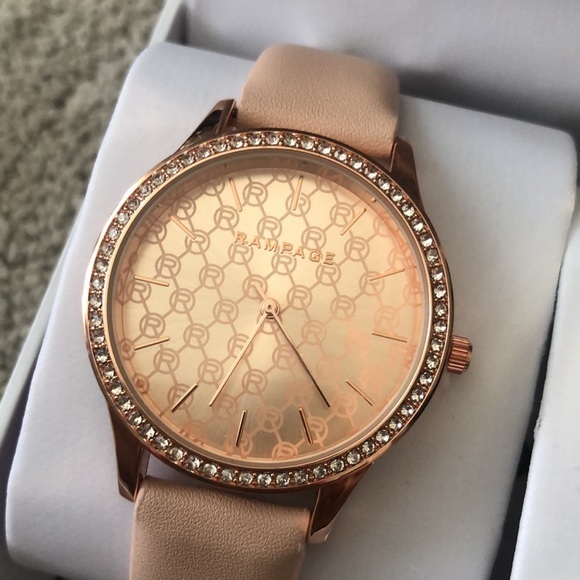 Rampage Bumblebee‎ & Rose Gold Watch Set New - Picture 3 of 14